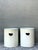 Mid-Century Modern Vintage Glazed Ceramic Cylinder Garden Stools - A Pair For Sale - Image 3 of 12