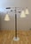 Vintage 1960's Arredoluce Trienale floor lamp by Angelo Lelli, manufactured in Monza, Italy. Nickel plated brass, enameled...