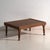 Vintage Japanese Folding Low Table in Wood, Japan, 1920 For Sale - Image 13 of 13