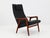 Ruster Lounge Chair by Yngve Ekström in Black Leather, Sweden, 1956, in Very Good conditions. Designed 1950 to 1959 I have...