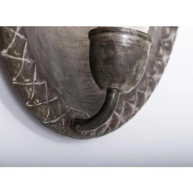 Wall Lamps, Sweden, 1920s, Set of 2 For Sale - Image 4 of 9