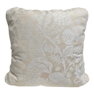Elegant Pair of Pillows Fabricated in a Lovely Damask Fabric For Sale