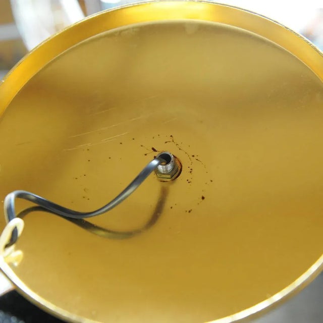 Tall Brass-Plated Adjustable Up-Lights, 1980s, Set of 2 For Sale - Image 10 of 11