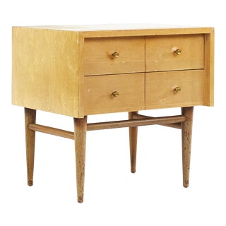 Merton Gershun for American of Martinsville Mid Century Urban Suburban Nightstand For Sale