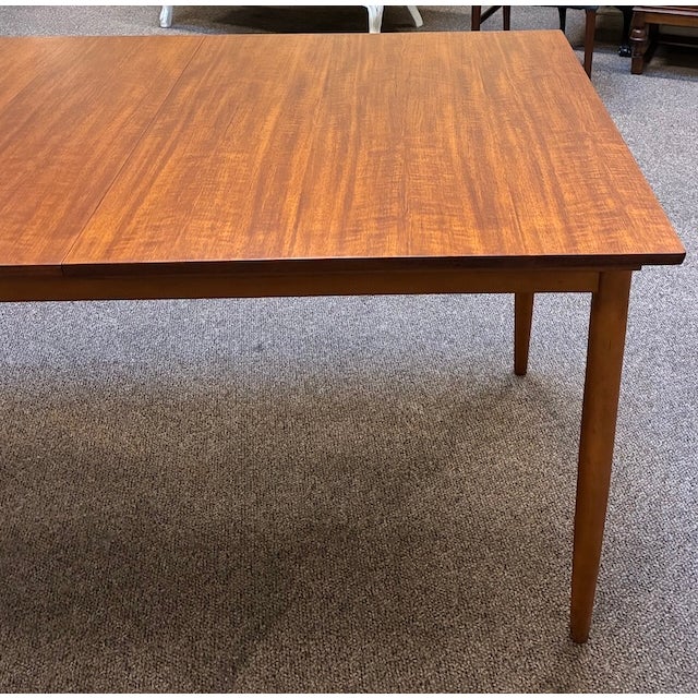 Teak Dining Table With 3 Butterfly Leaf Extensions Uk Import C. 1960's For Sale In San Francisco - Image 6 of 18