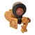 Set of 4 Wood Industrial Foundry Molds For Sale
