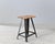 Industrial Factory Stool By Rowac Circa 1920s Black paint - Salvaged from a factory making paint brushes in East Germany -...