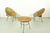Vintage Italian Rattan Basket Chairs and Bistro Table Set, 1960s, Set of 3 For Sale - Image 10 of 18