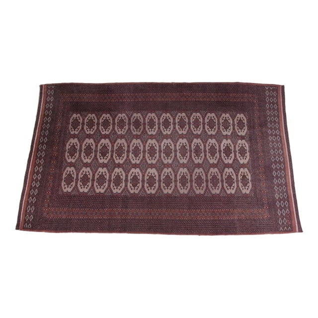 Pakistani Hand-Knotted Karachi Rug For Sale