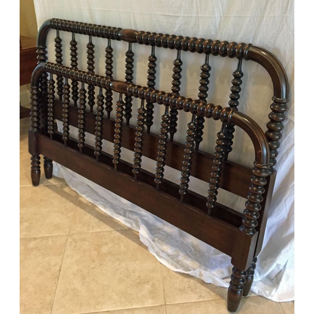 Antique Jenny Lind Full Sized Spindle Wood Bed Frame Chairish