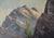 Vintage Snow-Capped Mountains & Lake Landscape Painting For Sale - Image 4 of 14