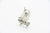 Silver Sailing Boat Miniature For Sale - Image 3 of 4