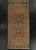 Terra Cotta Turkish Mini Rug Oriental Hand Knotted Vintage Rug 1'7" x 3'6" #21032 For Sale - Image 8 of 8