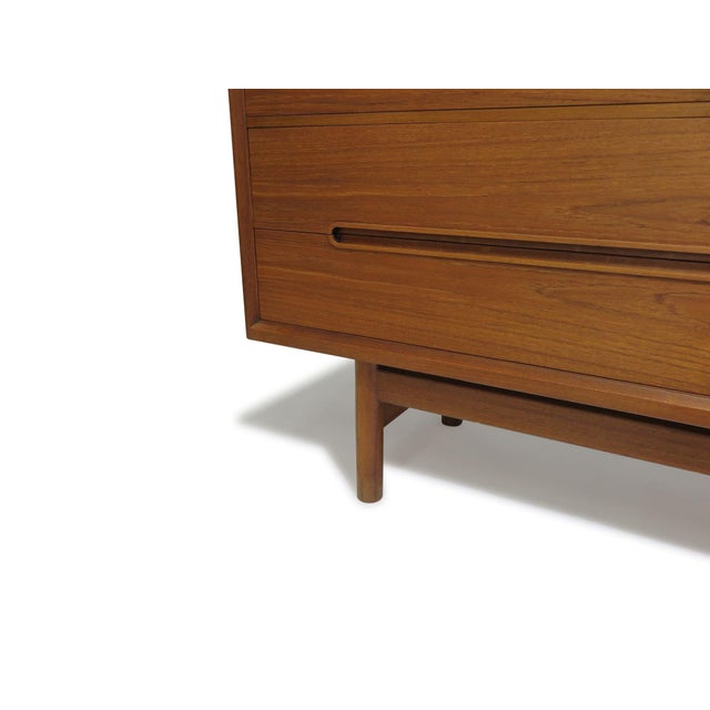 Nils Jonsson Mid-Century Modern Teak Credenza for Hugo Troeds, C. 1960, Attributed For Sale - Image 12 of 12