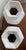 Pair of 14” White Ribbed Ceramic Ginger Jar Vases for Palm Beach Regency & Grandmillennial Decor Plus More! See Photos! For Sale In New Orleans - Image 6 of 8