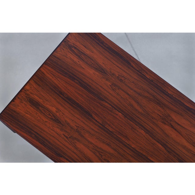 Danish Brazilian Rosewood Extendable Dining Table by Johannes Andersen For Sale - Image 14 of 15