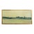 1960 Mid-Century Modern 'The Distant Green' Vintage Original Swedish Abstract Landscape Oil Painting, Framed For Sale