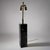 Mid-Century Modern Von Nessen Modernist Marble Column Table Lamp USA 1950 For Sale - Image 3 of 5
