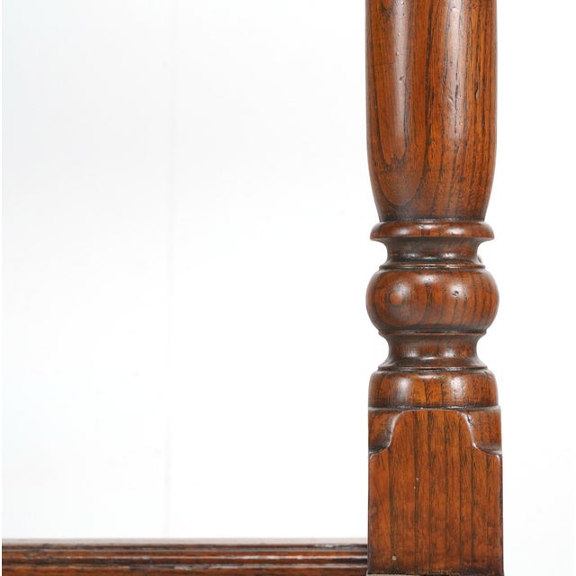 Vintage Rectangular Oak Dining Table For Sale - Image 15 of 16