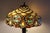 Wonderful Art Nouveau Tiffany-Style Lead Shade Lamp For Sale - Image 13 of 16