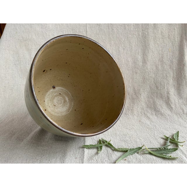 Award-Winning Refined Rustic Design For your consideration... A masterful earthenware large bowl that exemplifies refined...