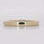 Metal Zambian Emerald Band in Solid 14k Gold – Minimalist Green Emerald Fine Jewelry, Size 6.75 For Sale - Image 7 of 8