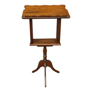 Mid Century Century Style Walnut Lectern, Muisic or Dictionary Stand