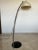 Gray Mid-Century Adjustable Arc Floor Lamp in the style of Guzzini, 1970s For Sale - Image 8 of 13