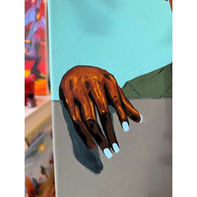 2020s The Silent Guard, 2, Acrylic Painting on Canvas, 2026 For Sale - Image 5 of 9