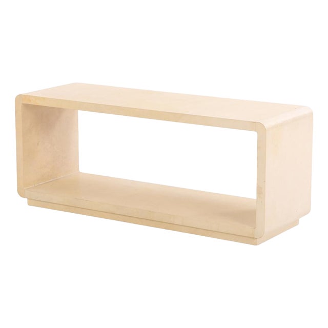 Contemporary Parchment Coffee Table or Bench For Sale