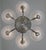 1930s Muller Freres & Ranc French Art Deco 6-Armed Chandelier For Sale - Image 6 of 13