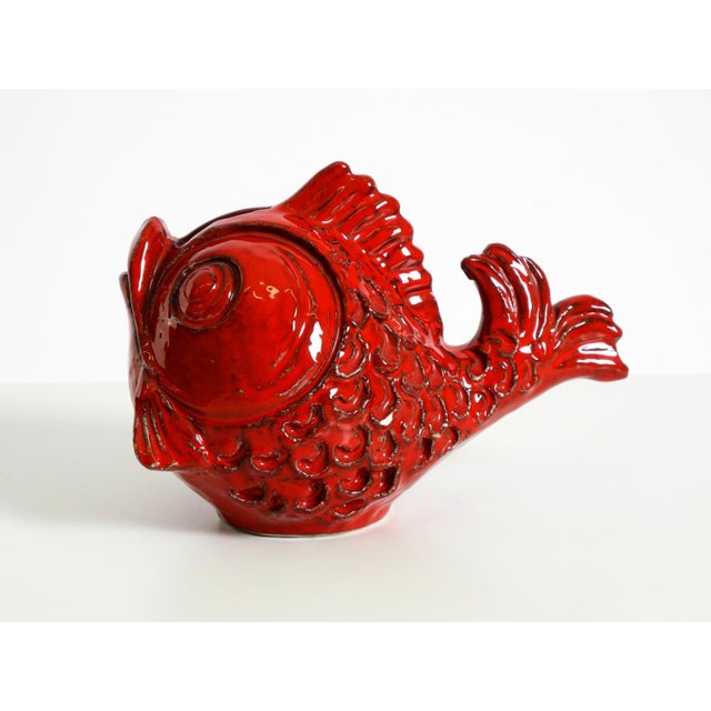 1960s Ceramic Fish Money Box by Aldo Londi for Bitossi, Italy, 1960s For Sale - Image 5 of 18