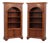Pair of Lexington Irish Country Cherry Tall Bookcases For Sale