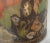 Brown Scrap Decoupage Earthenware Jug Victorian Folk Art For Sale - Image 8 of 13