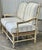 Vintage Persnickety Ladderback Rustic Farmhouse Bench For Sale - Image 9 of 12