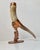 Vintage Viking Drinking Horn on Sculptural Copper Stand, 1920s For Sale - Image 3 of 11