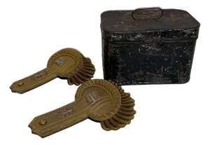 Naval Officers Epaulets in Metal
