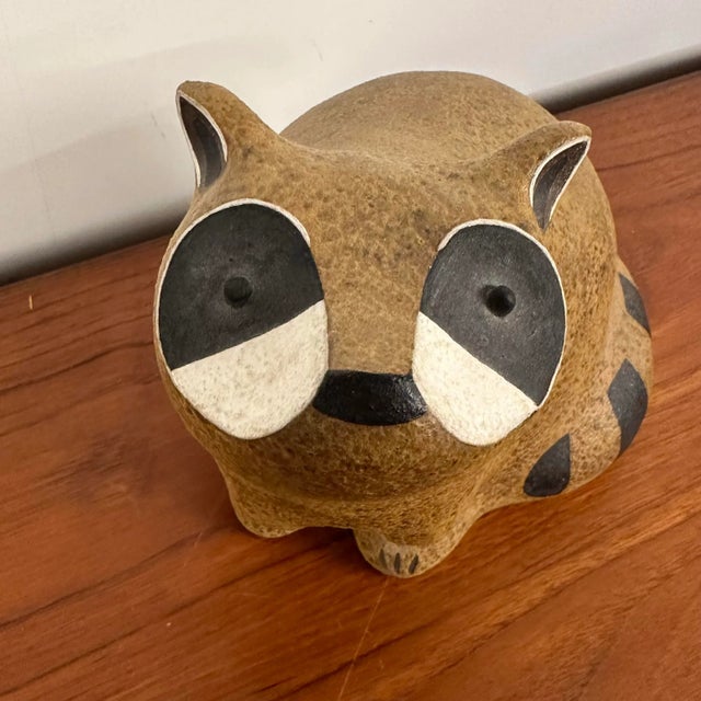 John Seymour Limited Edition Stoneware Raccoon For Sale In Cleveland - Image 6 of 9