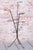 Gold Mid-Century Czech Flower Stand in Lacquered Metal, 1950s For Sale - Image 8 of 10
