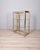 Mid-Century Modern Vintage Metal and Glass Shelf by Renato Zevi, 1970s For Sale - Image 3 of 9