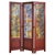 Vintage French Three-Panel Folding Screen + Antiqued Mirror Glass - 2 Available For Sale