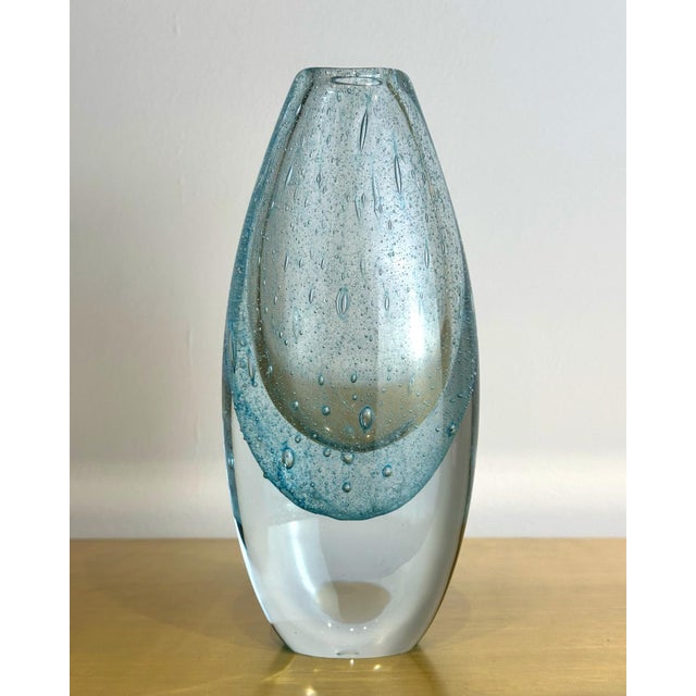 Vintage Vase by Asta Strömberg for Strömbergshyttan, 1960s For Sale - Image 4 of 4