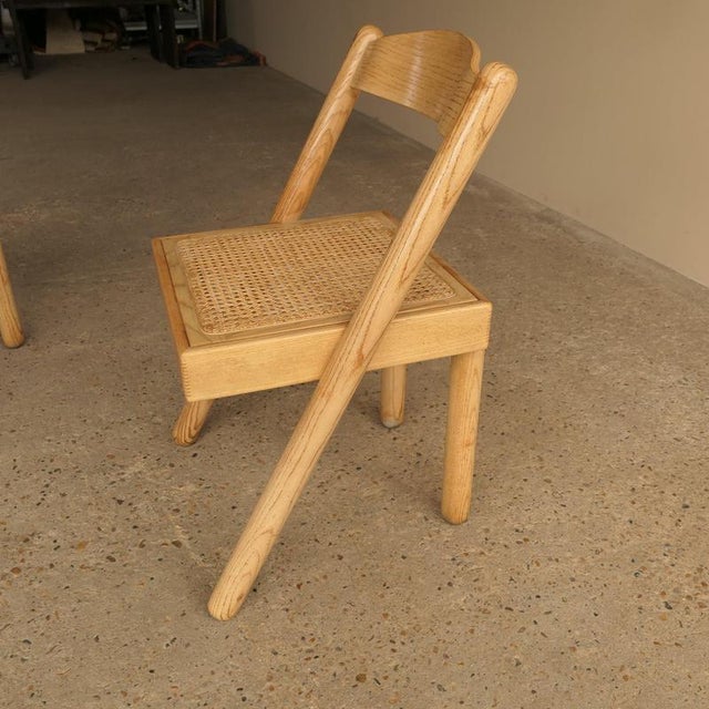 1970s Rattan Dining Chairs by Pamio & Toso, 1970s, Set of 4 For Sale - Image 5 of 18