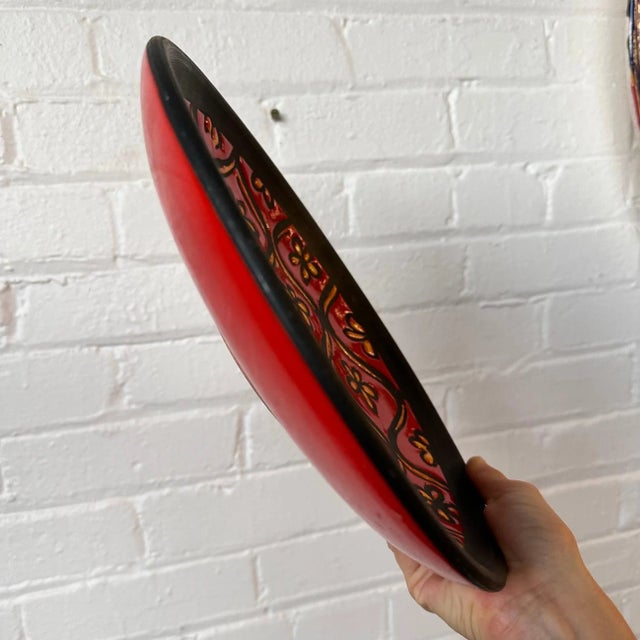 Italian Alvino Bagni Ceramic Plate Crafted in Italy For Sale - Image 3 of 4