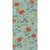 Sample - Large Scale, Poppies Wallpaper by Paule Marrot in Green For Sale