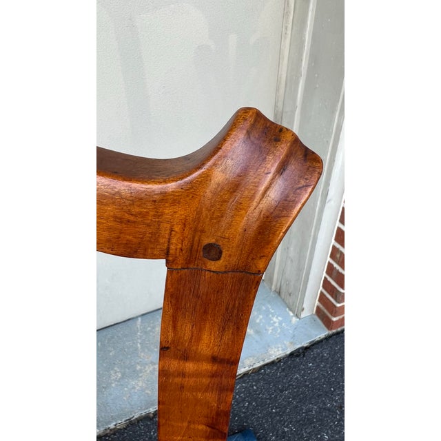 A Pair of New England Tiger Maple Chippendale Side Chairs With Rush Seats, Circa 1800 For Sale - Image 11 of 12