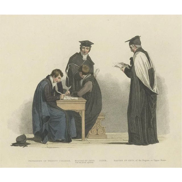 Master in Arts and Academics of Trinity College, 1815, Paper For Sale - Image 10 of 10