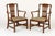 Large 18th Century English George III Mahogany Armchairs, Set of 2 For Sale - Image 6 of 11