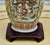 Wood Vtg. Figural Raised Painted Chinese Vase W/Rosewood Stand For Sale - Image 7 of 15