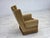 Wood Vintage Danish Highback Chair in Yellow Furniture Velour, 1970s For Sale - Image 7 of 18